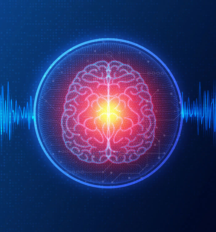 Getty image of neurostimulation conceptual illustration