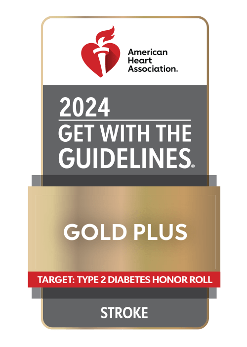 University Hospitals is recognized as Gold Plus by the American Heart Association with its Target: Type 2 Diabetes Honor Roll