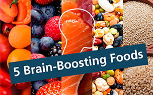 Infographic: 5 Brain-Boosting Foods