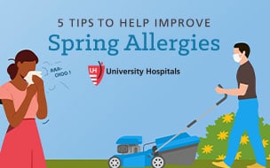 Infographic: 5 Tips to Help Improve Spring Allergies