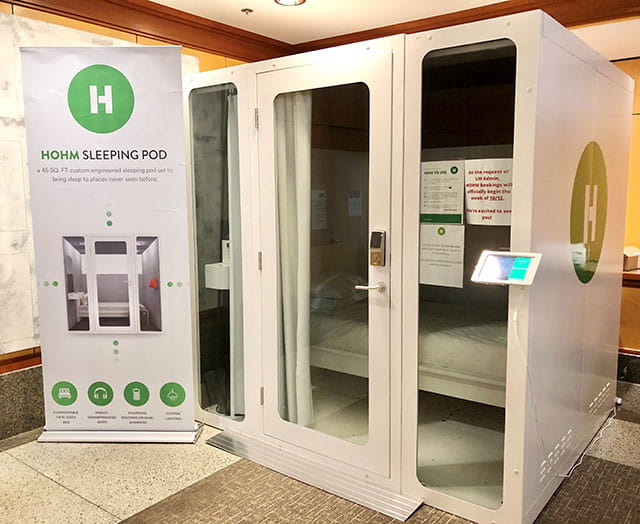 HOLM Sleep Pod at UH