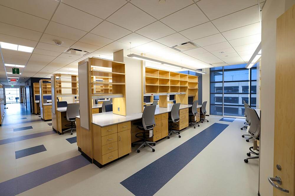 Wesley Center basic science lab