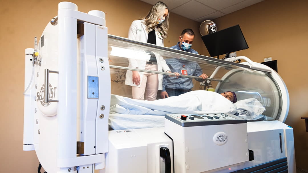 hyperbaric oxygen therapy