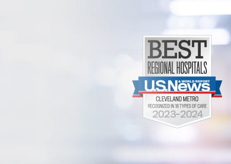 UH Cleveland Medical Center has been named one of the Best Hospitals in U.S. News & World Report’s annual rankings.